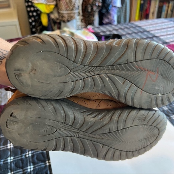 Women's Clarks Cloudsteppers Sillian Jetay Sand Perf Textile - Picture 4 of 6